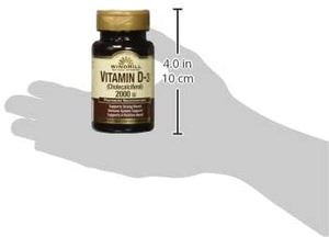 Windmill Vitamina D-3 2000 IU (100 softgels)